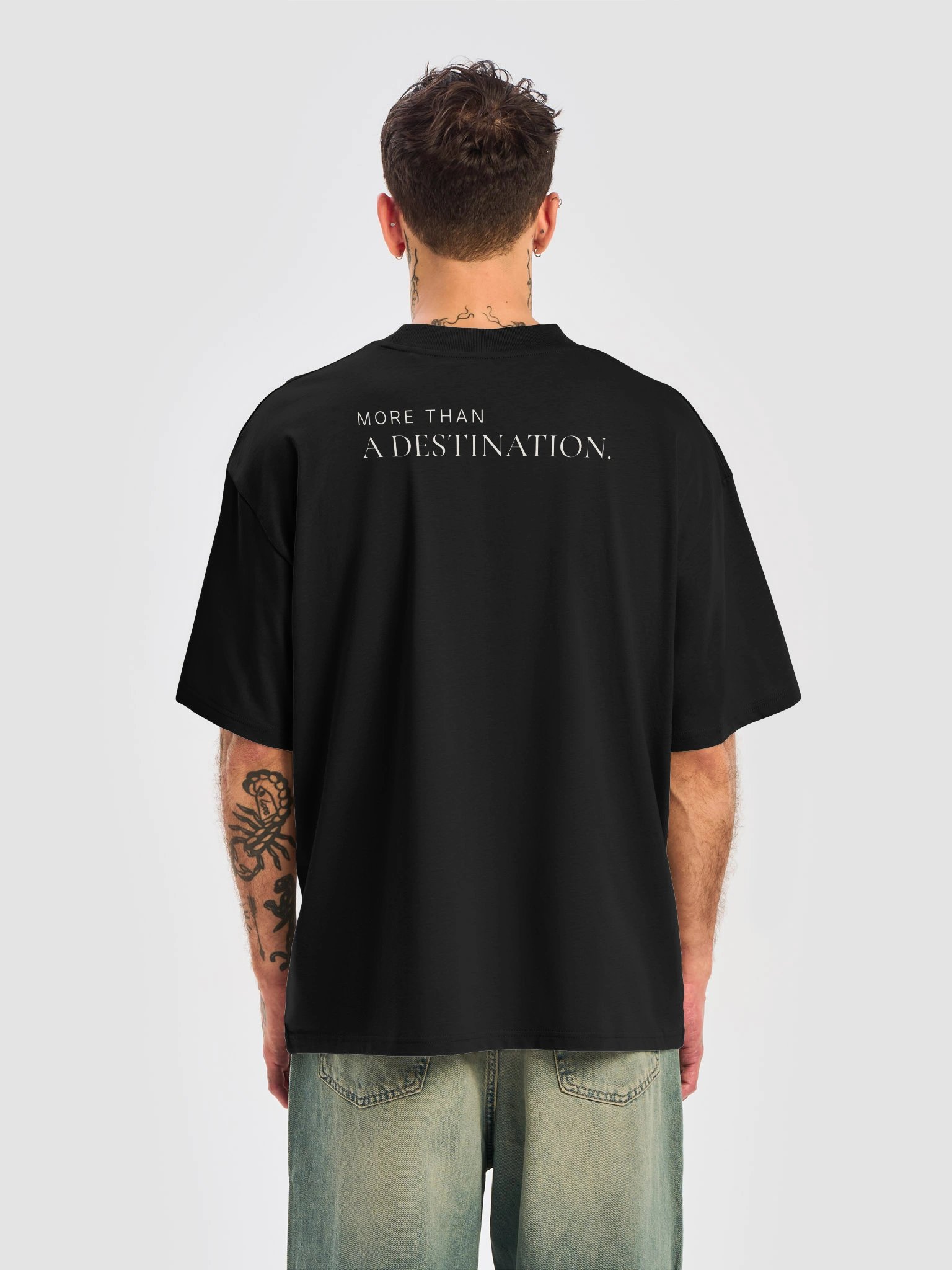 In The Making Oversized Tee — Black product image (6)