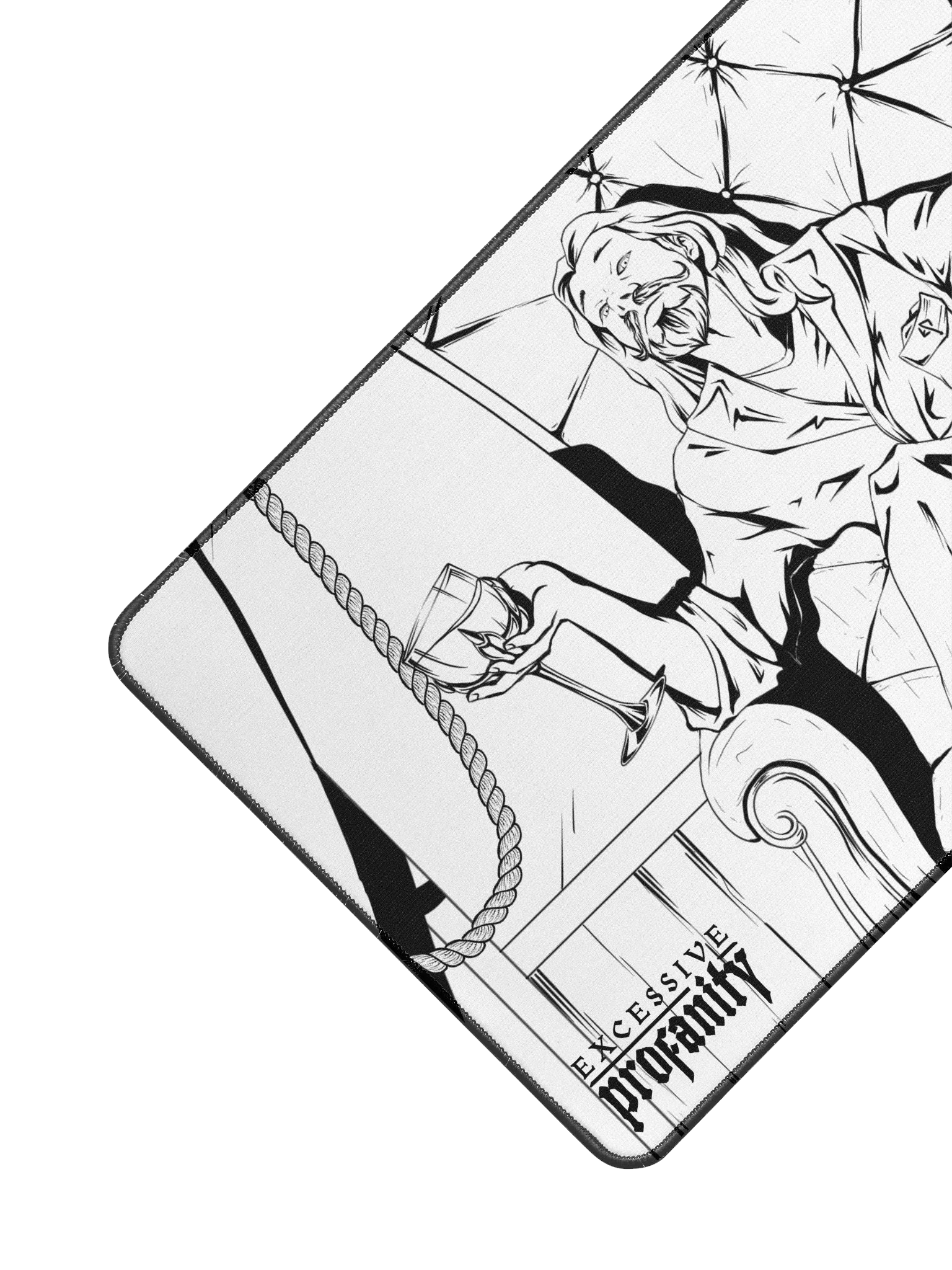 1st Anniversary Desk Mat (B&W) product image (2)