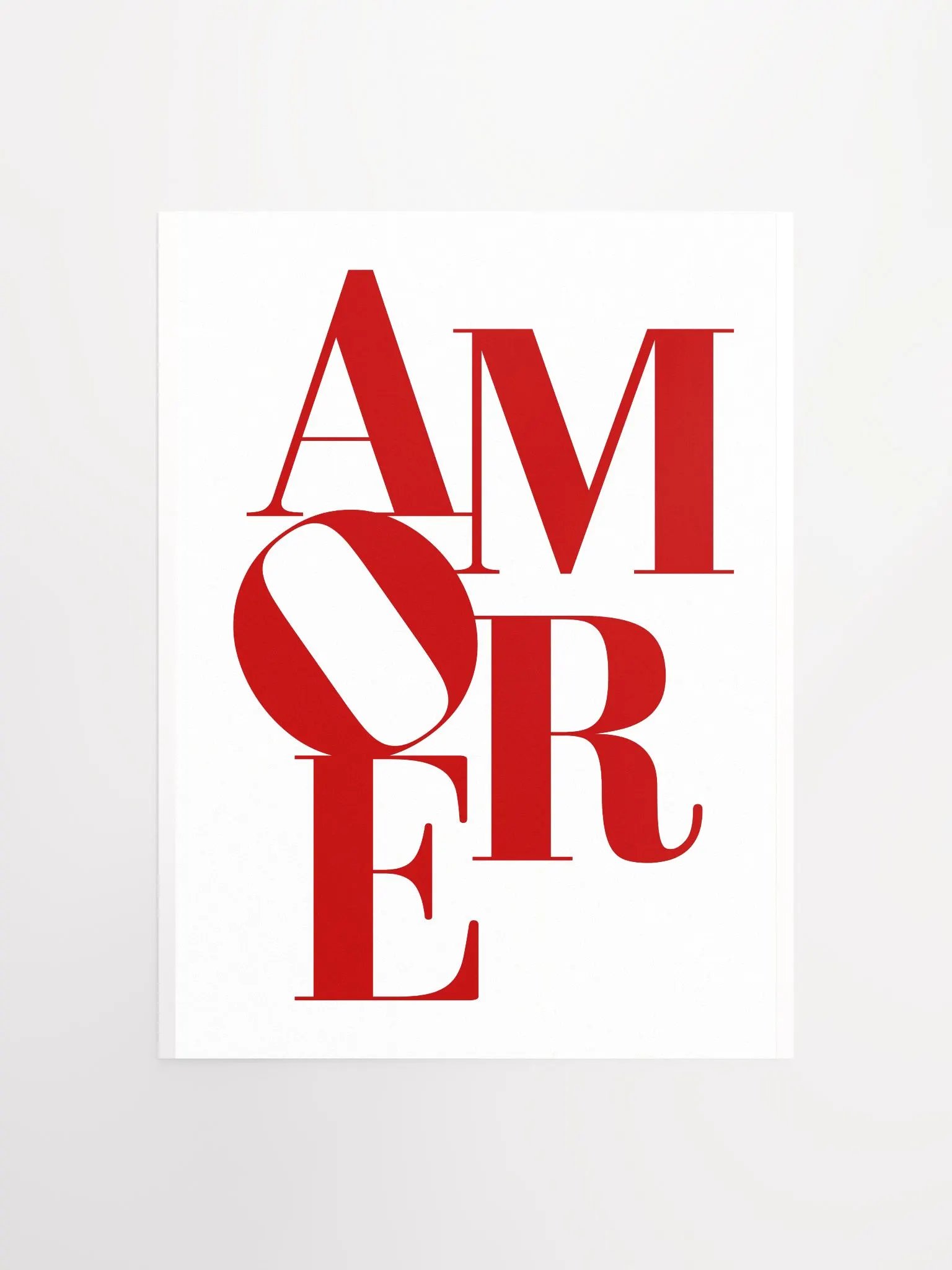 Amore typography design product image (2)