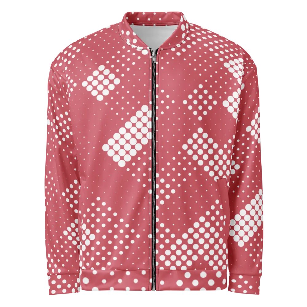 Customizable Geo Dot Bomber Jacket product image (2)