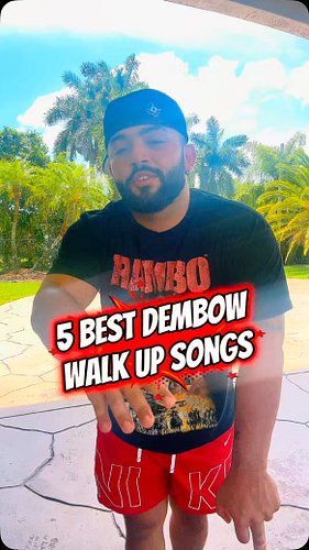 Dembow walk up songs you need ! #trusttheprocess #mlb #baseball