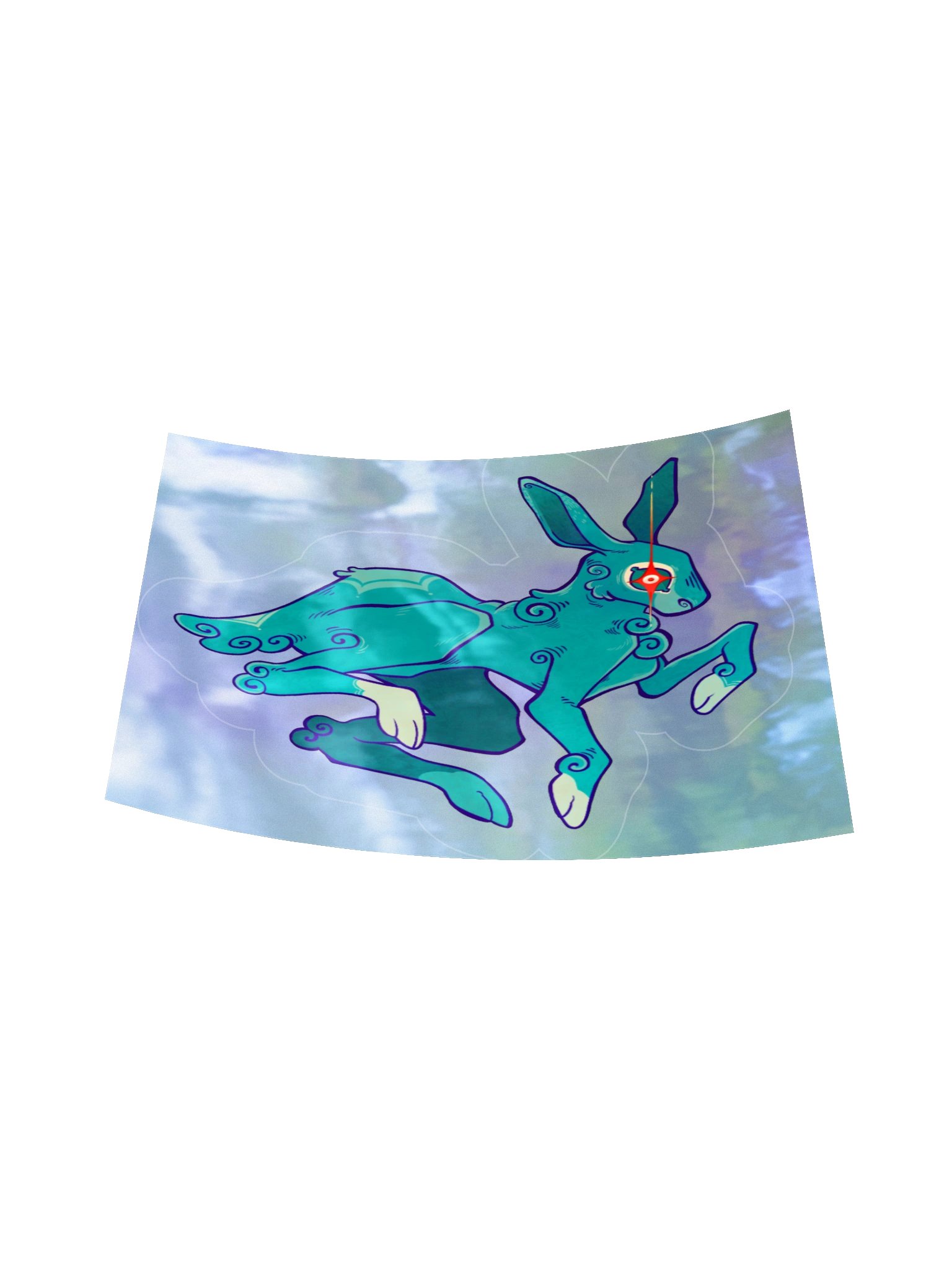 jade rabbit sticker product image (6)