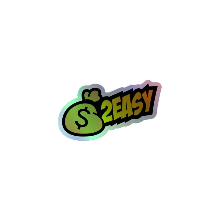Money Bag Holographic Sticker Set product image (1)