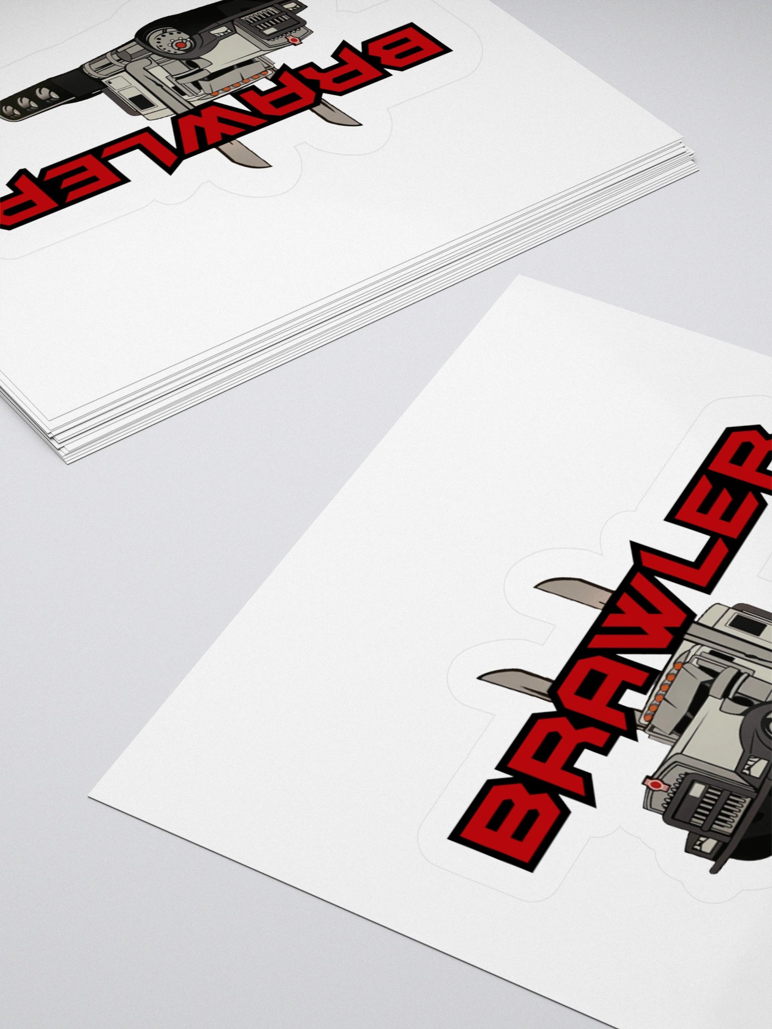 BRAWLER W9 CARTOON STICKER product image (8)