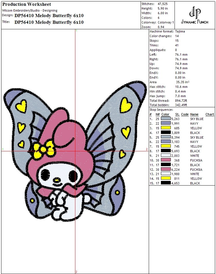 MELODY BUTTERFLY product image (3)