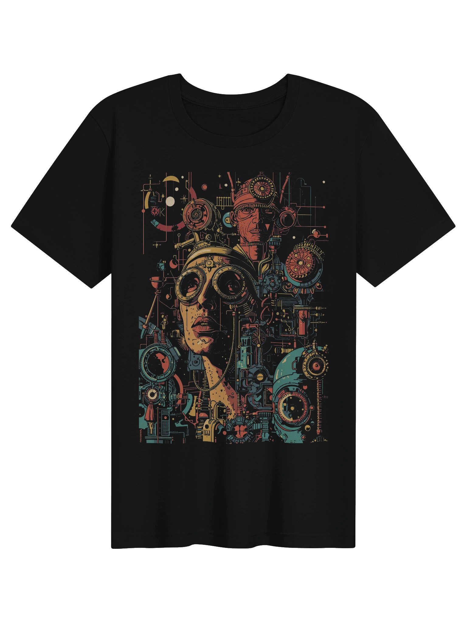 Retro Futuristic Dreams Lightweight T-Shirt product image (1)