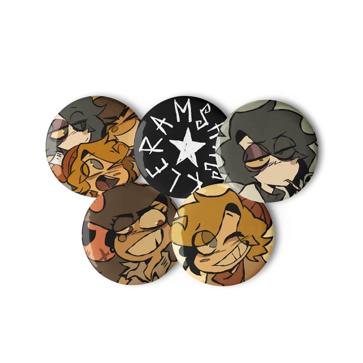 Ramshackle Trio Buttons product image (2)