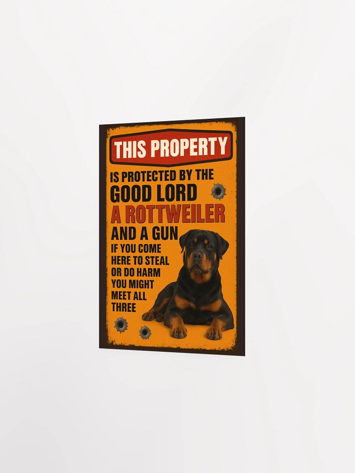 Property Protected By Rottweiler product image (14)