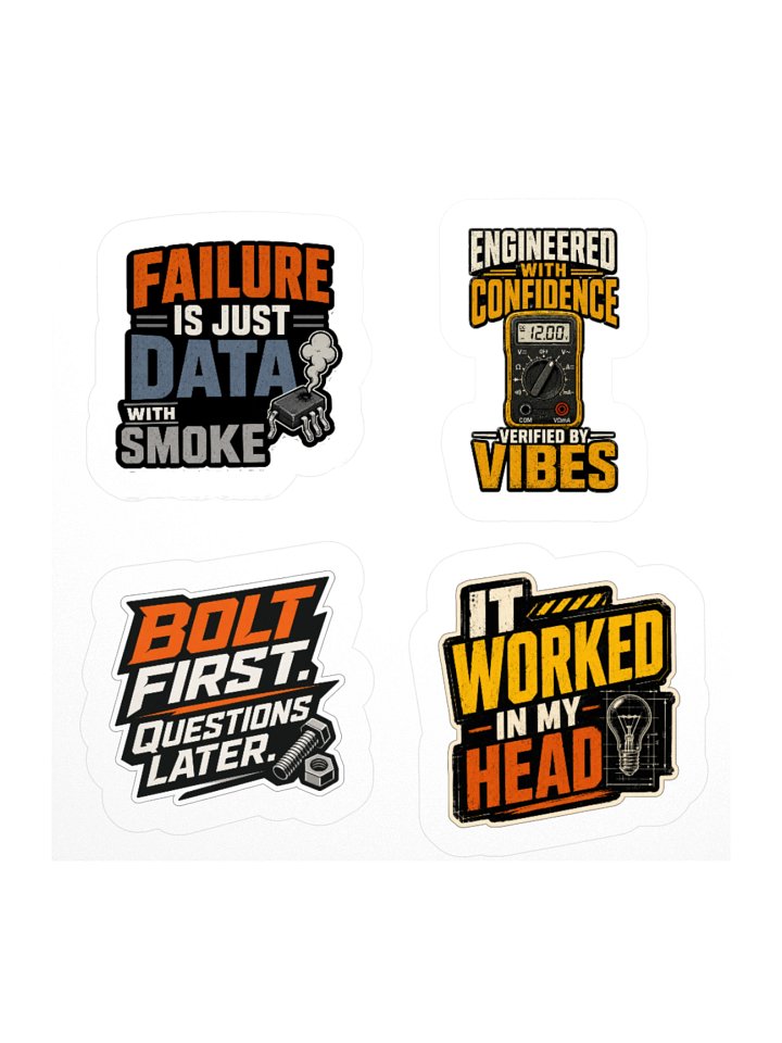 Confidence First Sticker Pack product image (1)