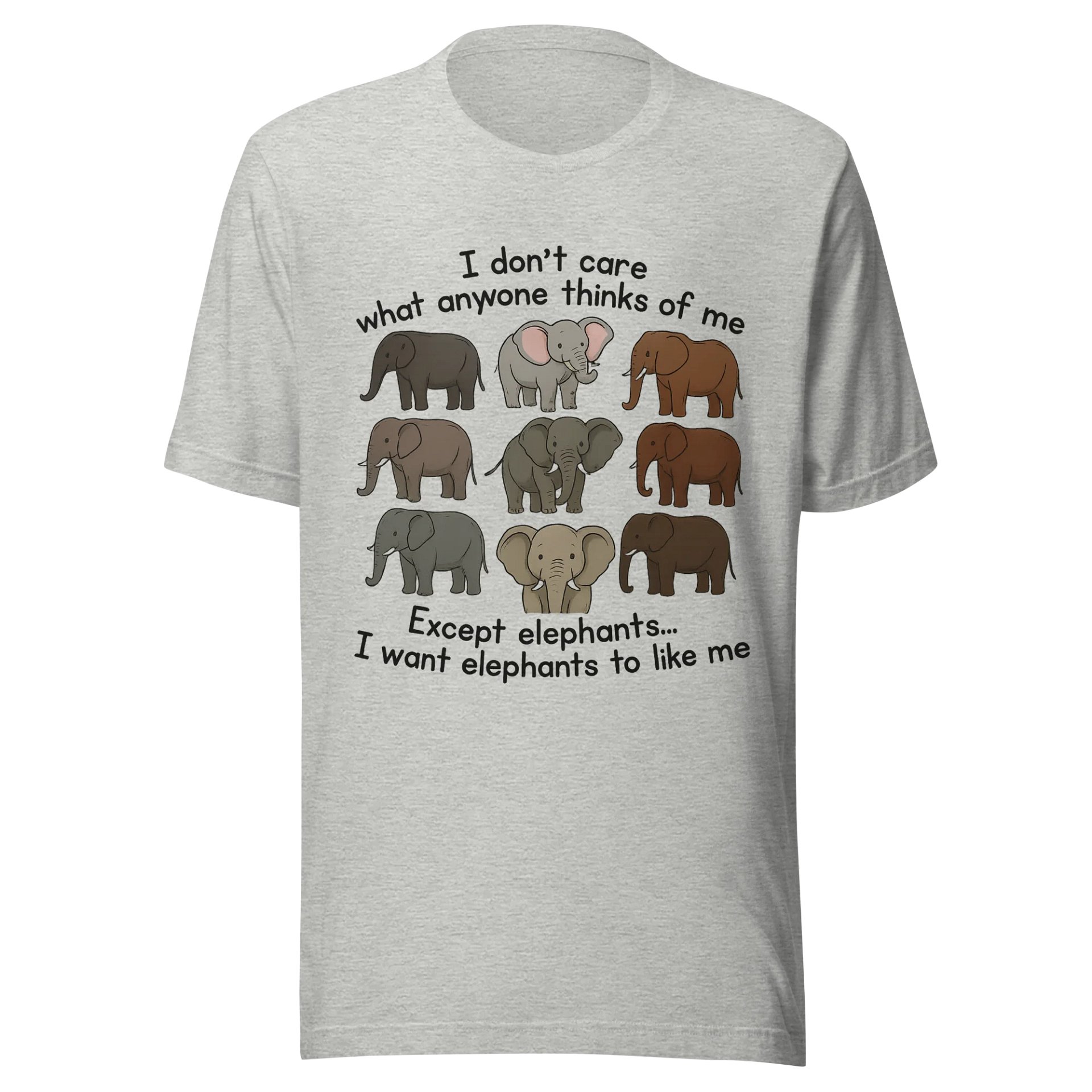 Whimsical Elephant Vibes T-Shirt product image (2)