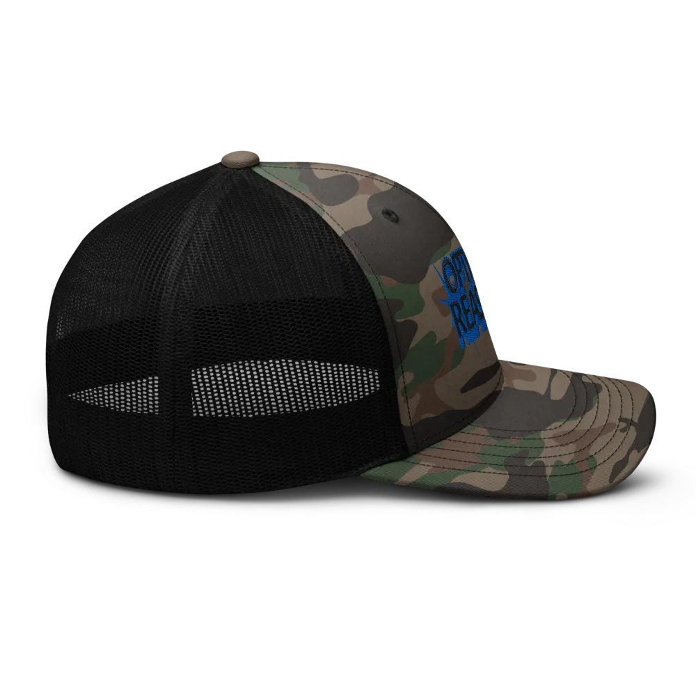 Wave Options Camo Trucker Hat product image (7)