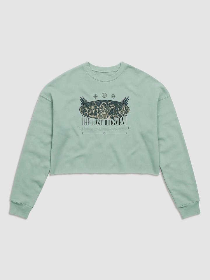 Judgment Day - BUIII Remix Women's Fleece Crop Sweatshirt product image (1)