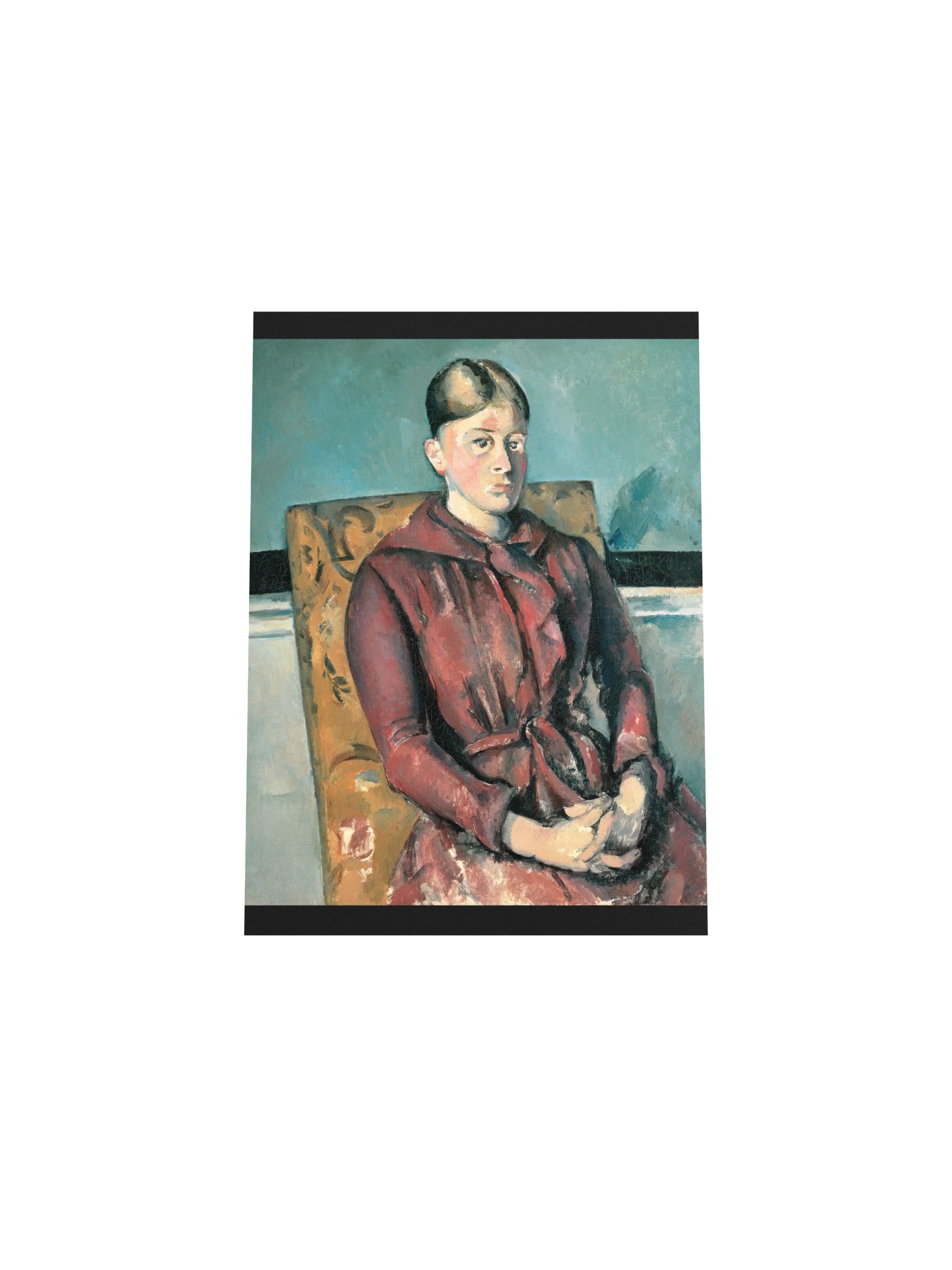 Cézanne, Madame Cézanne in a Yellow Chair — Fine-Art Poster product image (5)