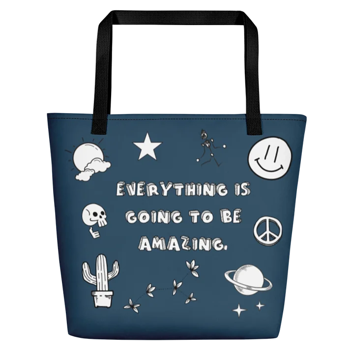 LARGE Tote - Deep Blue product image (1)