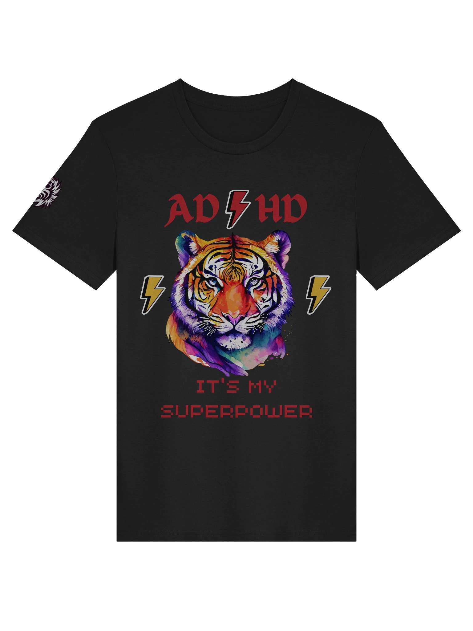 Majestic Mane Lion ADHD Graphic Tee product image (5)