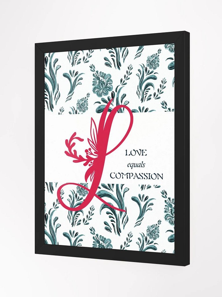 Love & Compassion Artistic Poster product image (2)