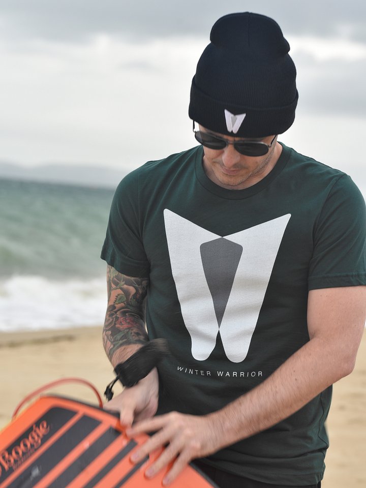We Bodyboard Logo // Winter Warrior Soft Style Tee product image (2)