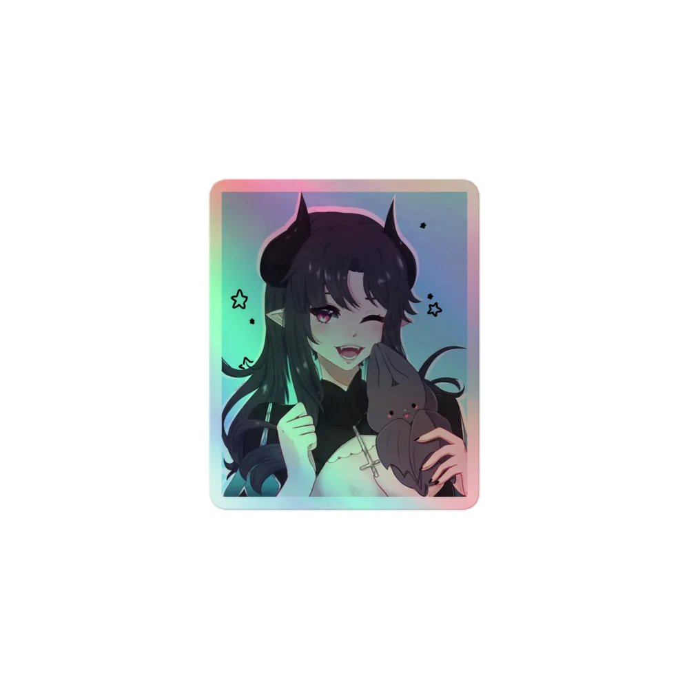 Scary & Sweet Holographic Sticker product image (1)