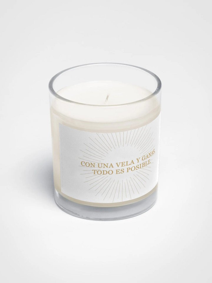 Todo es posible (everything is possible) candle product image (2)