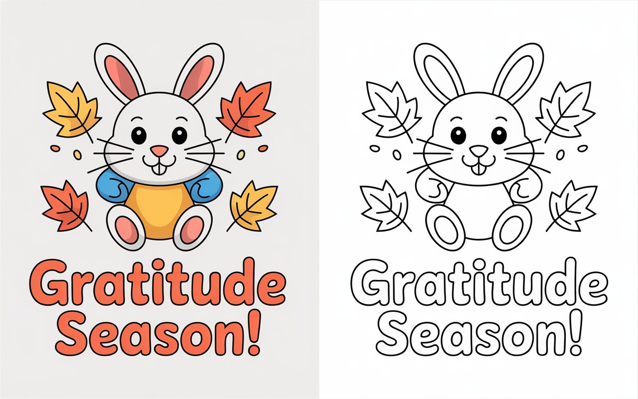 Thanksgiving Coloring Book – A Harvest of Gratitude and Fun! product image (5)