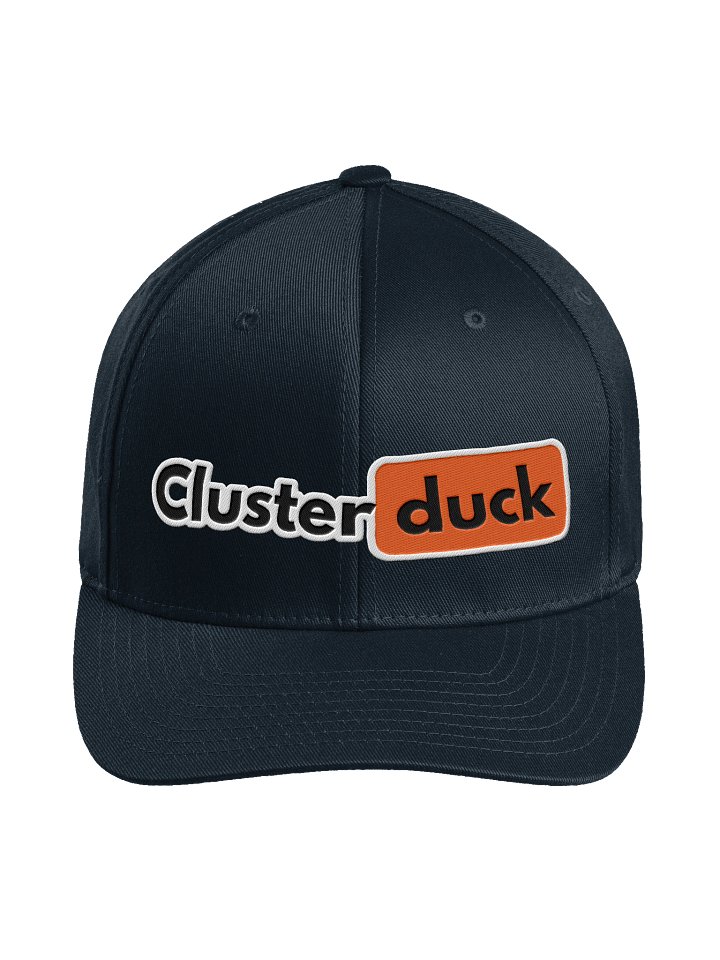 Cluster Duck Banner Fitted hat product image (7)
