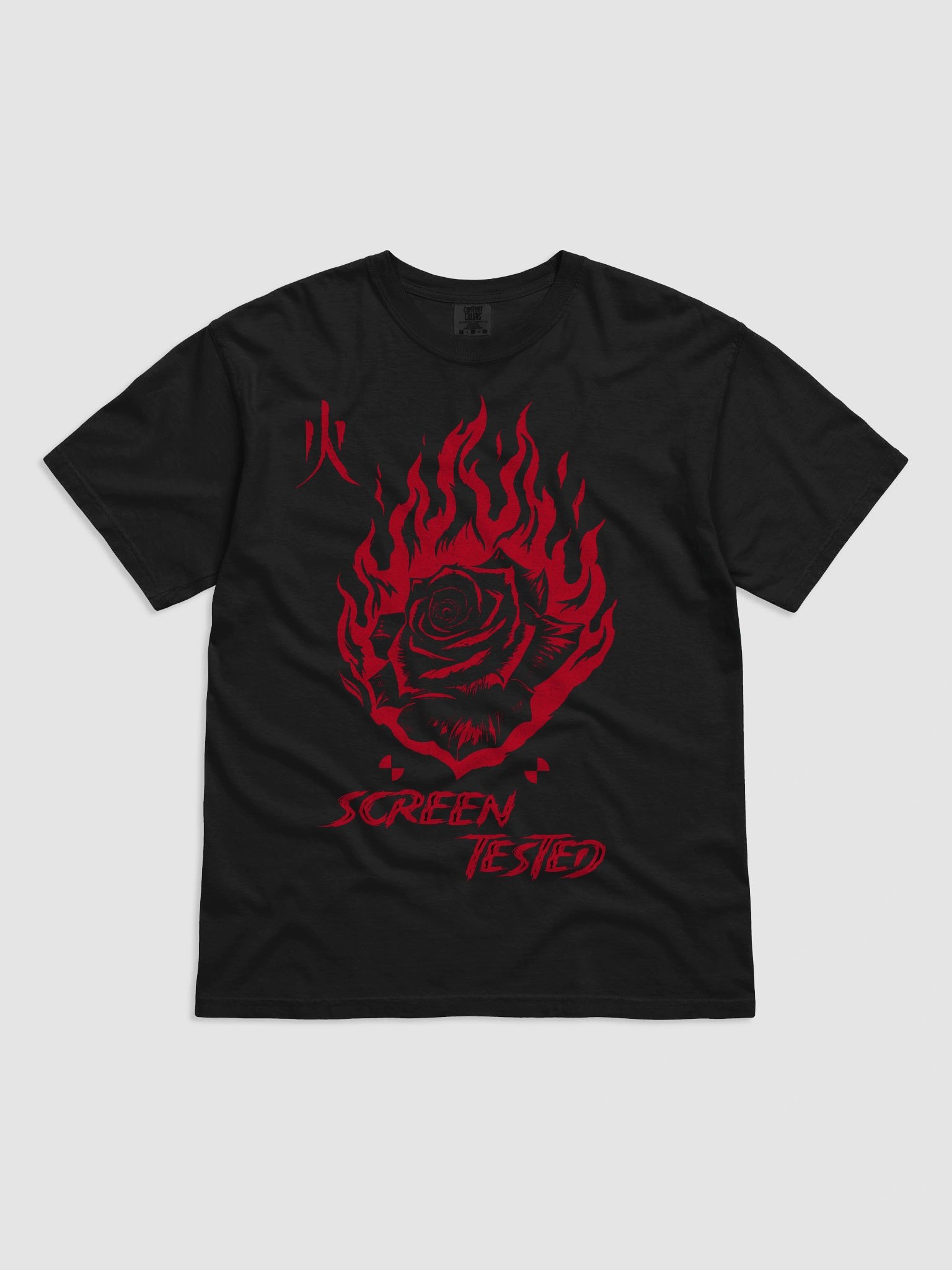 Flame Rose Tee Short sleeve product image (1)