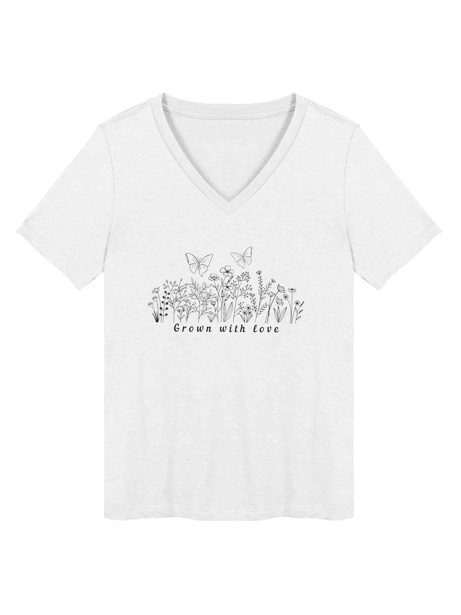 Wildflower V-Neck Tee product image (1)