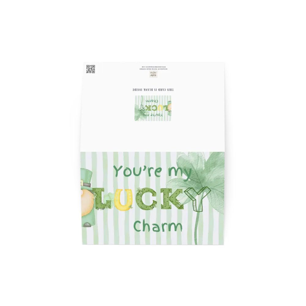 St Patrick's Day Card You're My Lucky Charm product image (3)