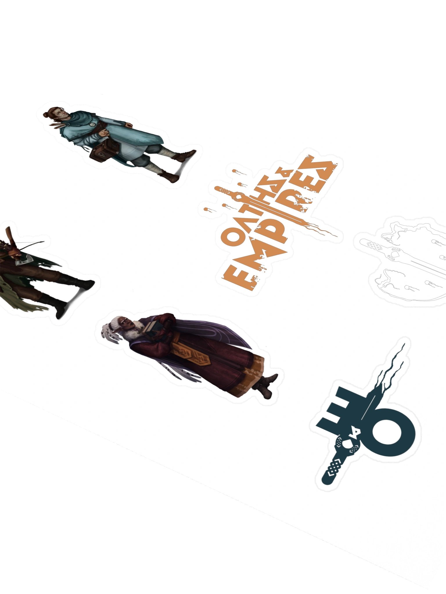 Oaths & Empires Sticker Sheet product image (2)