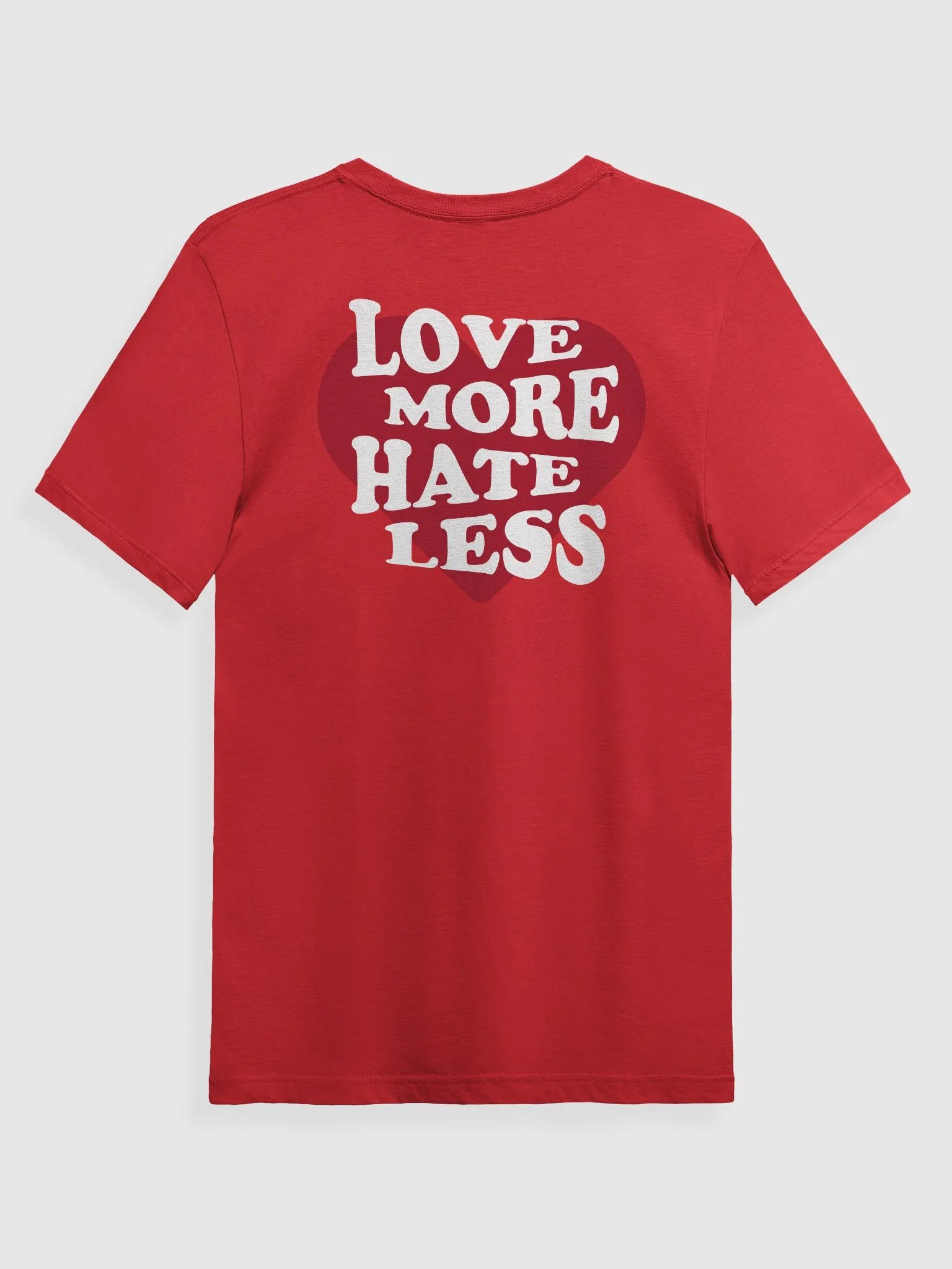 Love More Hate Less Tee (V-Day Edition) product image (1)
