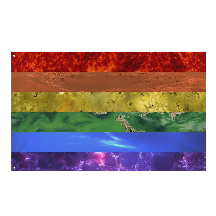 Space Classic Pride Flag product image (1)
