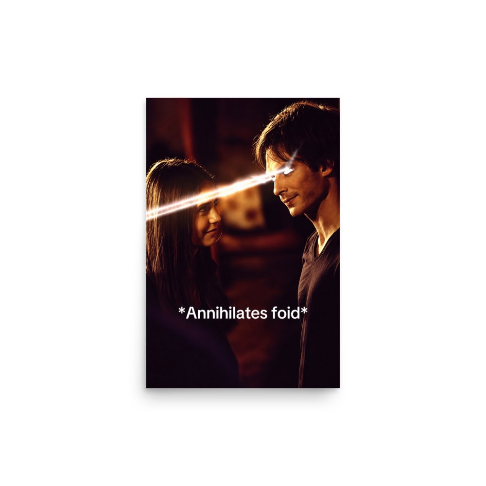 Annihilates foid meme poster product image (1)
