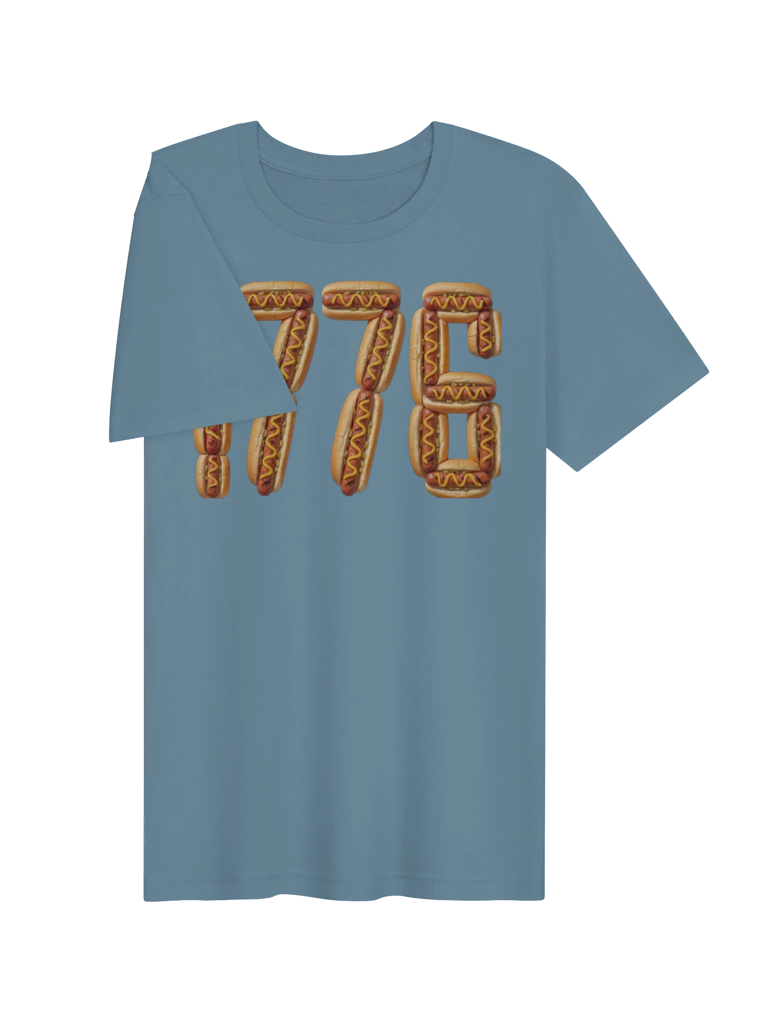 Hot Dog USA 1776 Tee | Patriotic USA T Shirt product image (23)