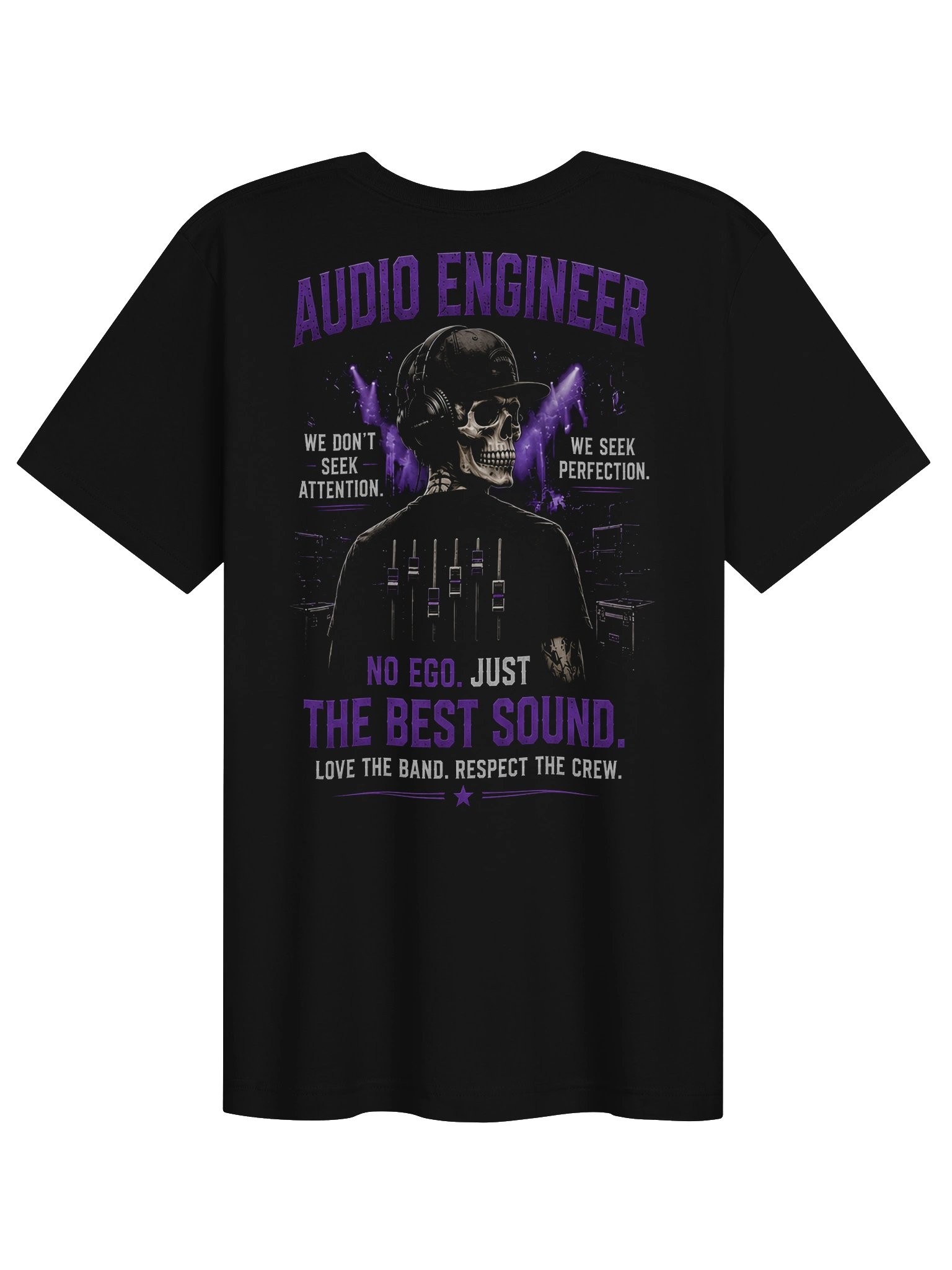 No Ego – Audio Engineer Tee product image (1)