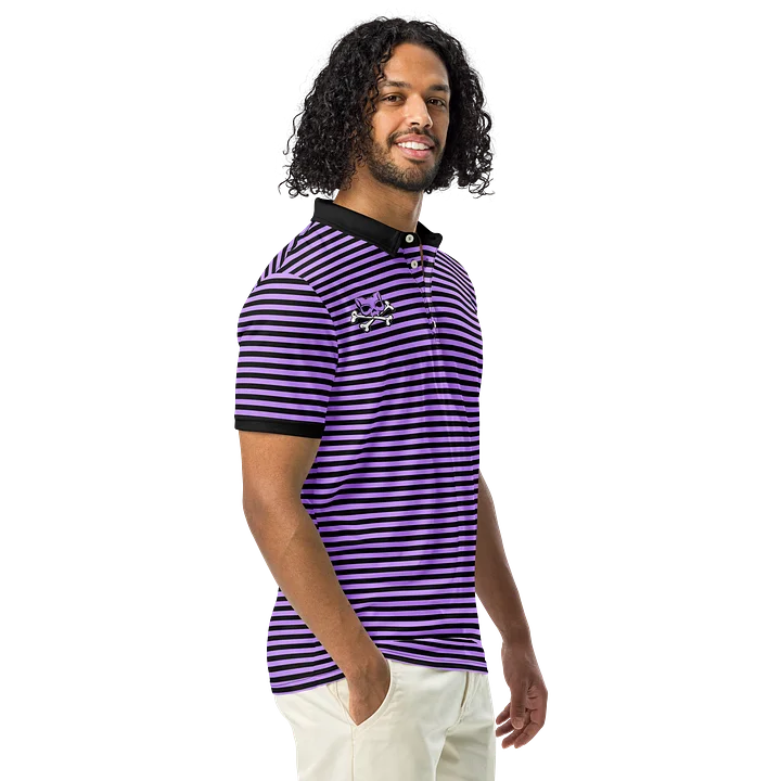 Purple and Blaque Red Kat Skull Polo product image (2)