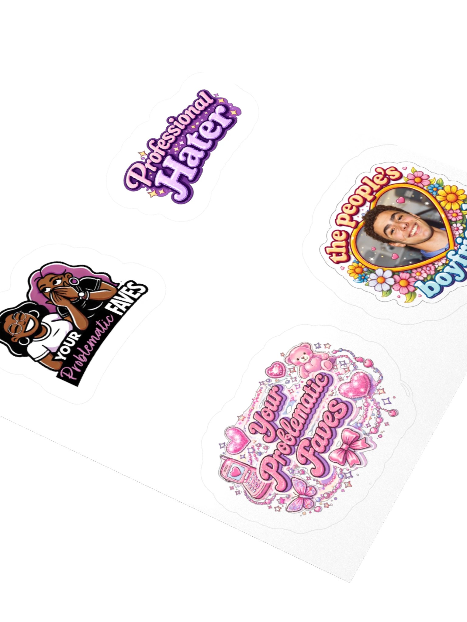 Your Problematic Stickers - Set of 4 product image (3)