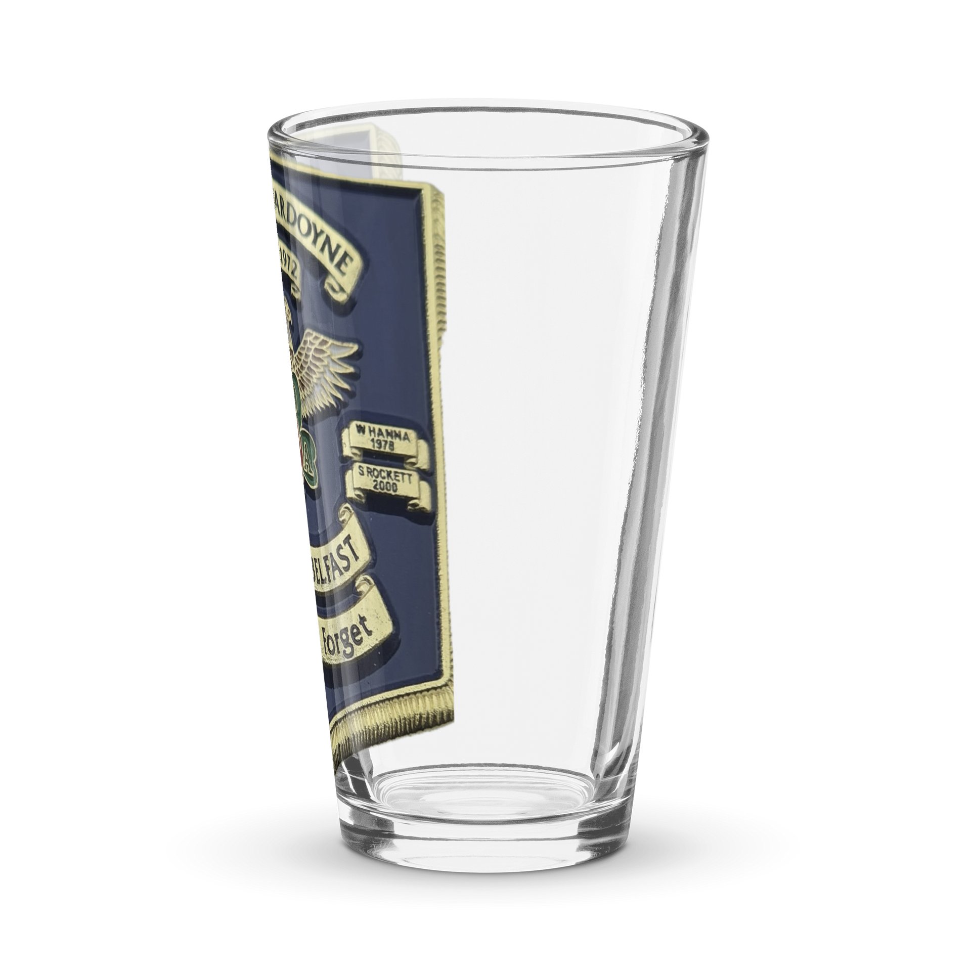 Pride of Ardoyne North Belfast Pint Glass product image (4)
