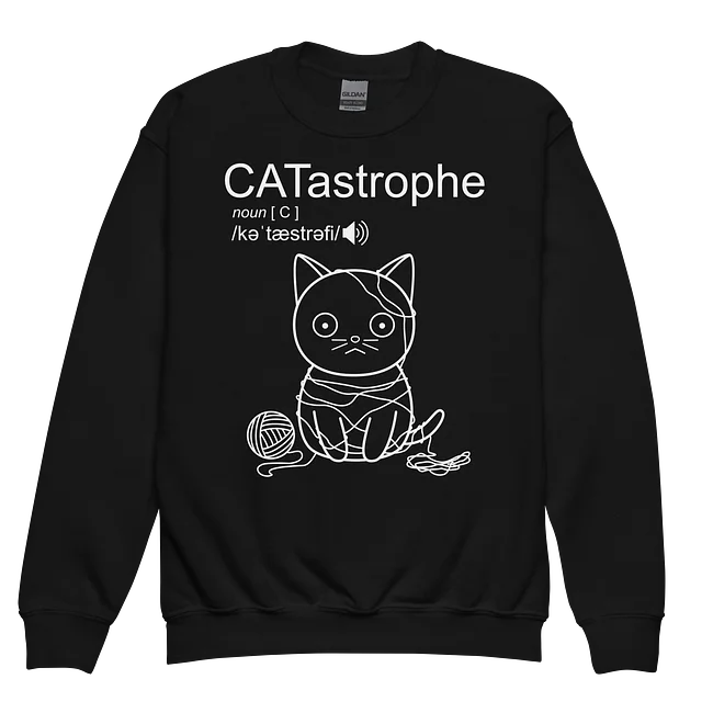 Life with Cats Unisex Youth Sweatshirts