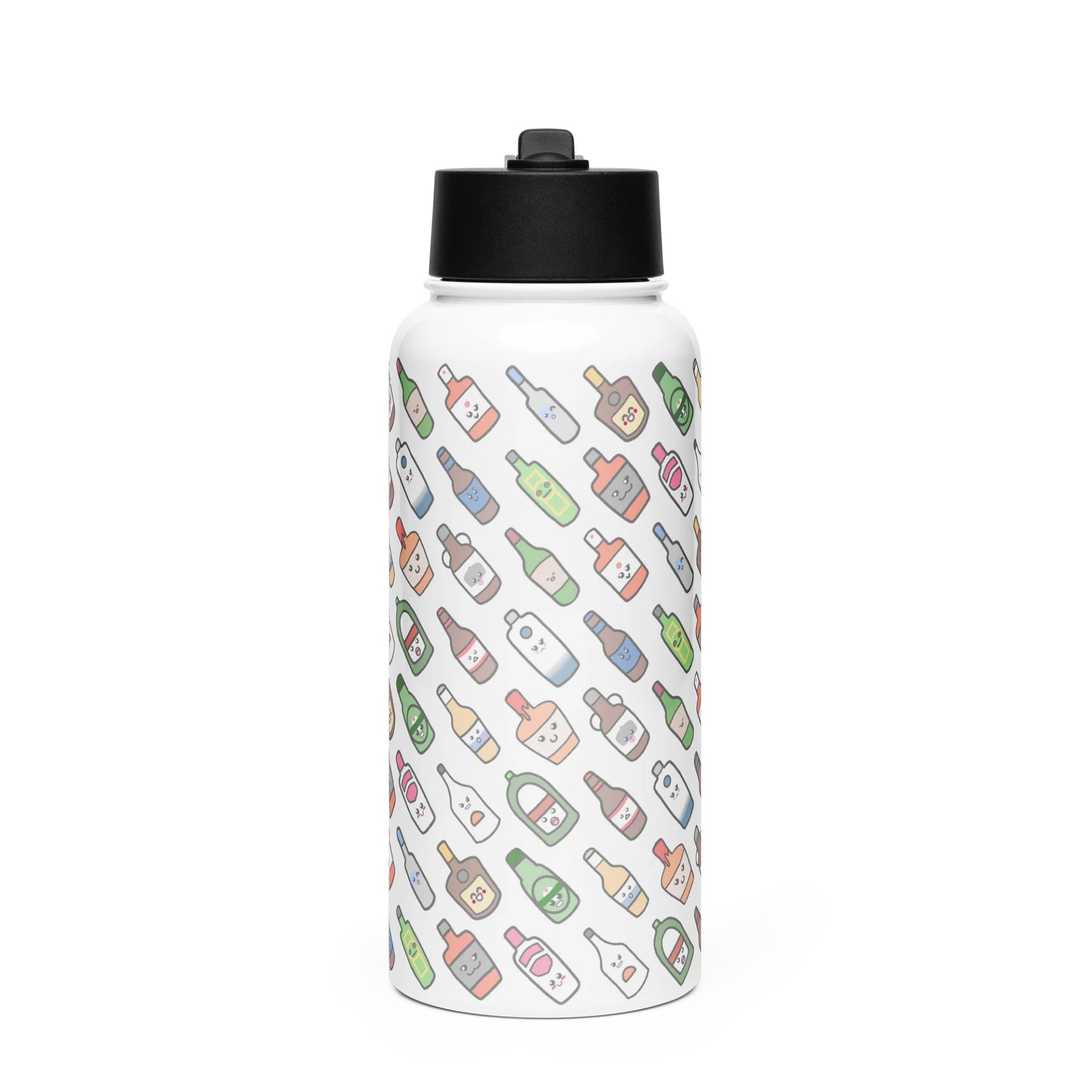 Kawaii Bottles Straw Water Bottle product image (1)