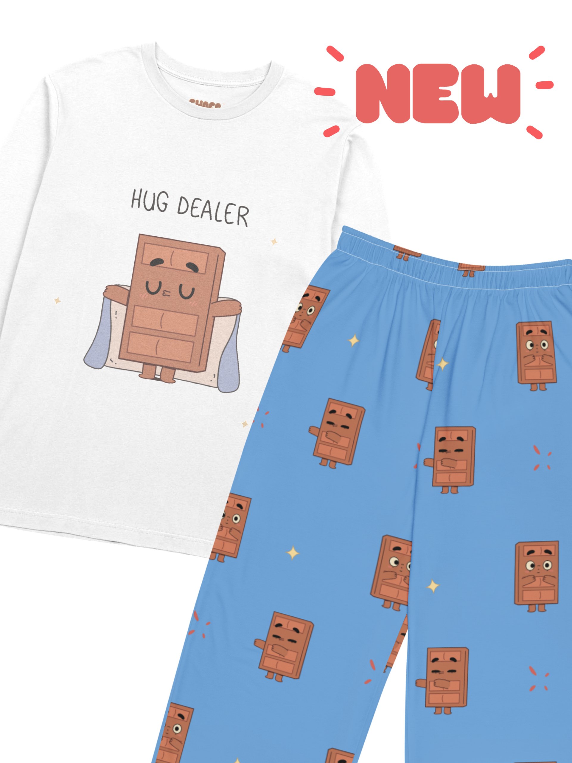 Choco Hug Dealer Pajamas Set product image (1)