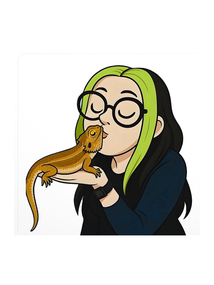 'PRINCESS POGONA & PUFF' STICKER product image (1)