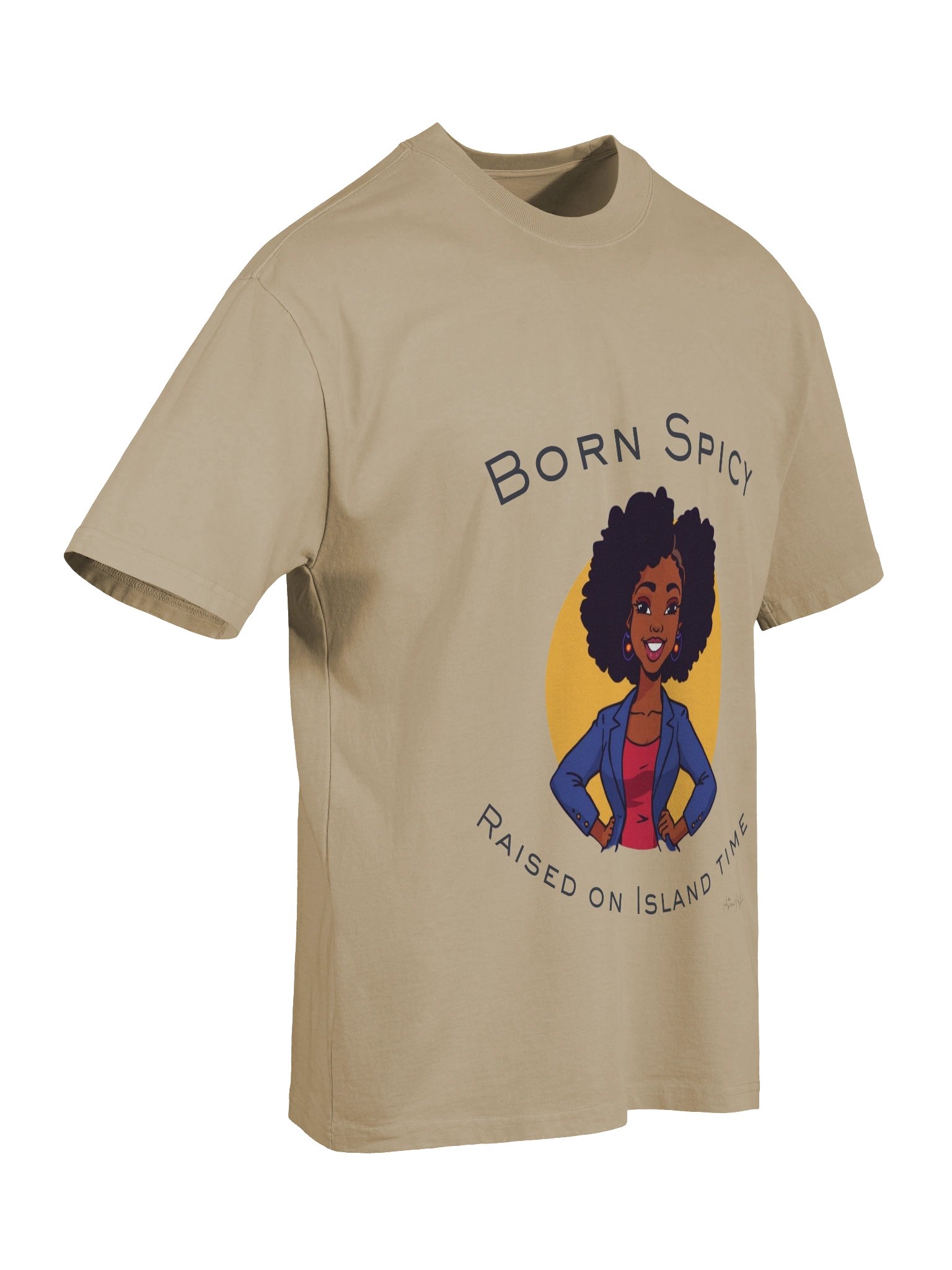 Spicy Island Vibes Oversized Tee product image (21)