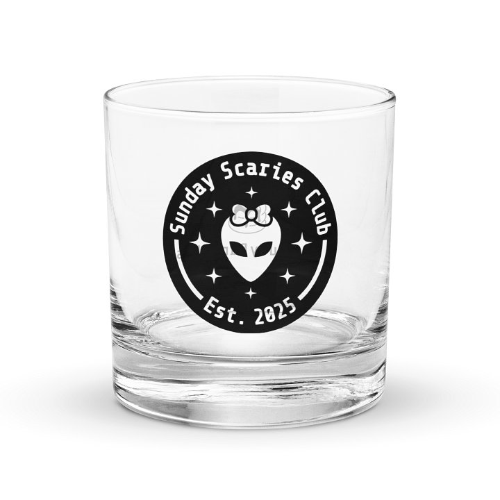 Close Encounters of the Neat Kind Whiskey Glass (Lucy's Version) product image (1)