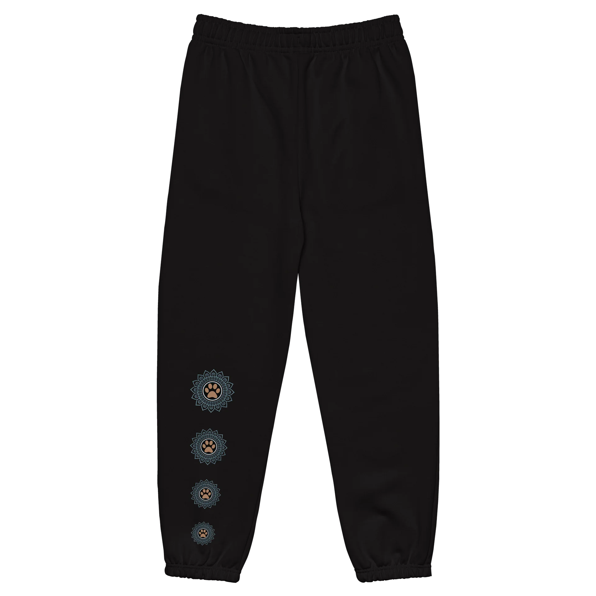 Paws and Reflect Mandala Paw Print Heavyweight Yoga Sweatpants product image (6)