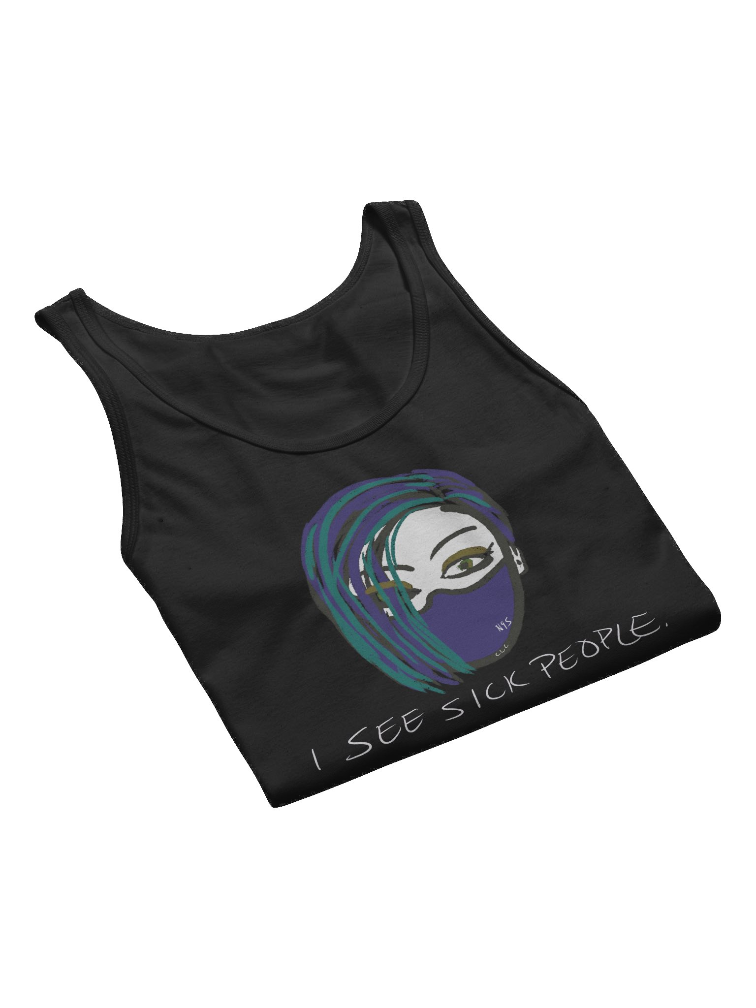 I See Sick People tank product image (8)