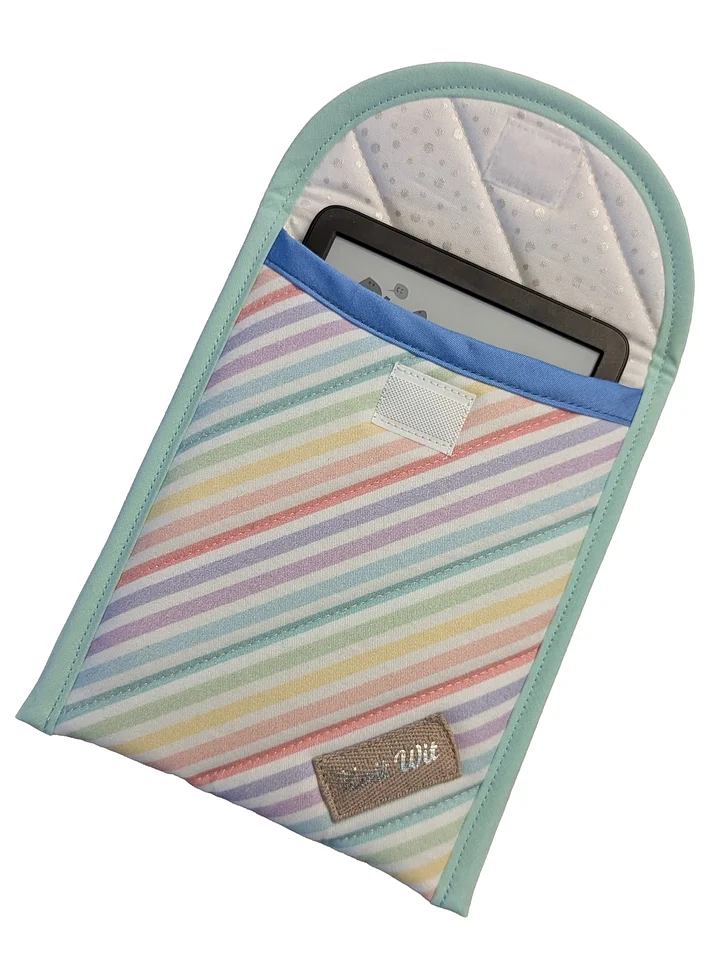 6" Kindle Cozy Sleeve- Pastel Rainbow product image (2)