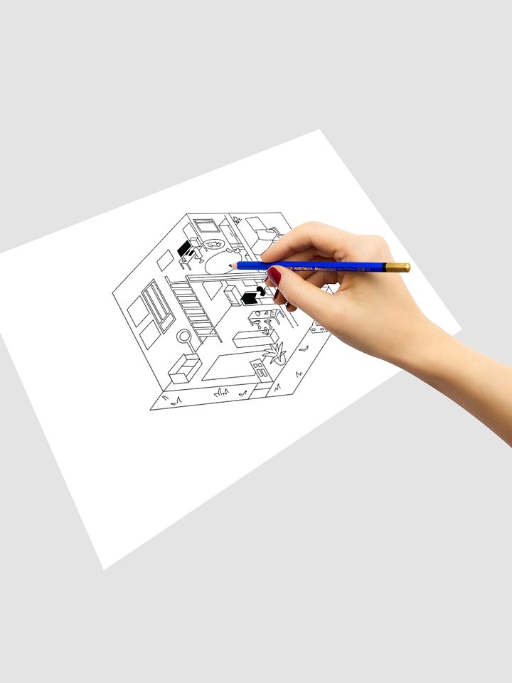 Jeff - Colouring Page [Dani & Dean Do An Internet] product image (1)