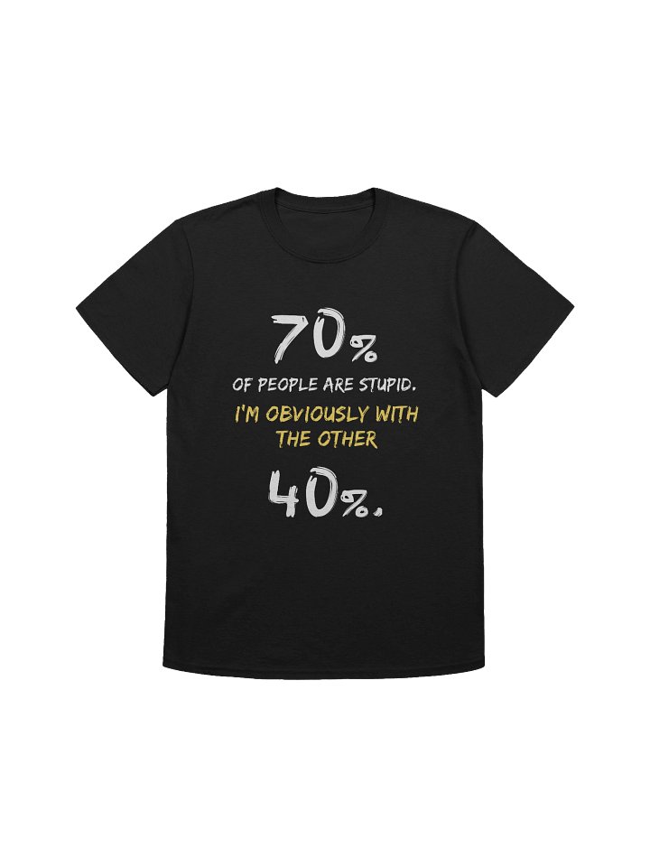 Funny People Humor Softstyle Unisex T-Shirt product image (1)