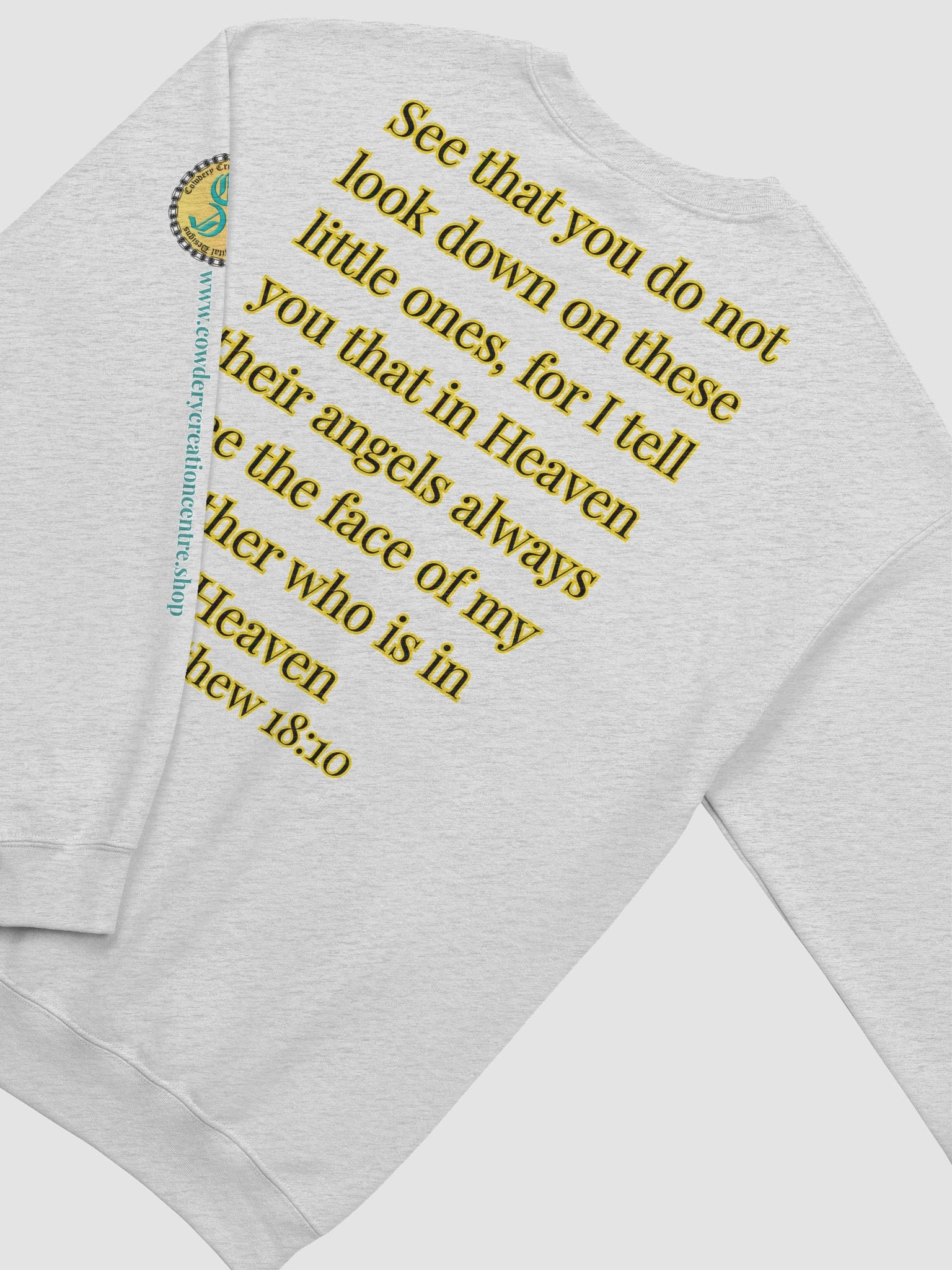 Angels Watch Over Them (Female) Gildan Classic Crewneck Sweatshirt Light Colors product image (12)