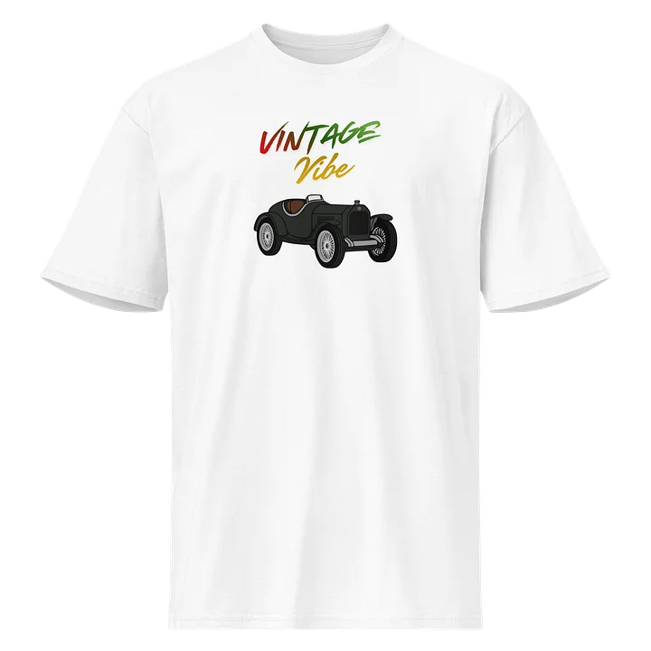 Vintage Vibe White Tee product image (1)